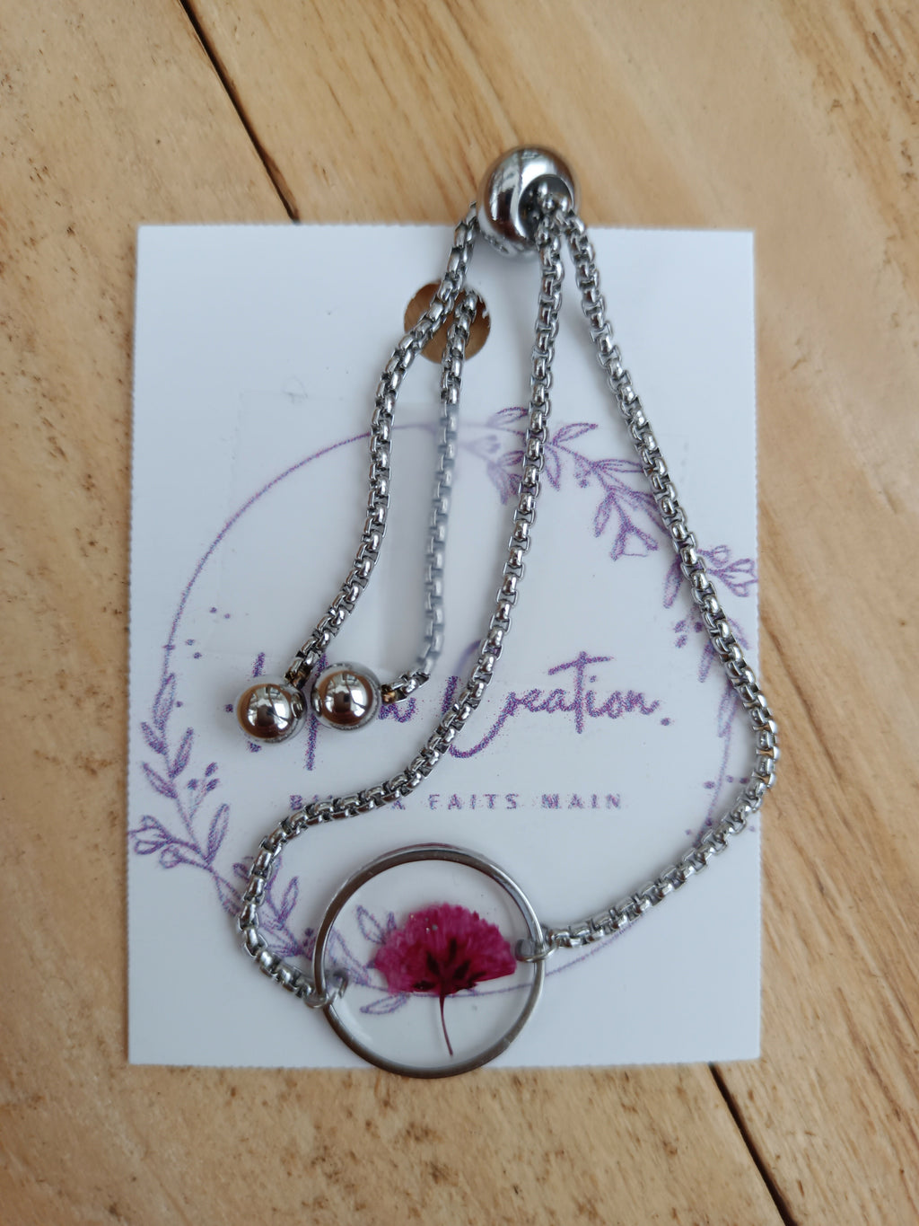 MEL/BFS Bracelets Fleurs Séchées