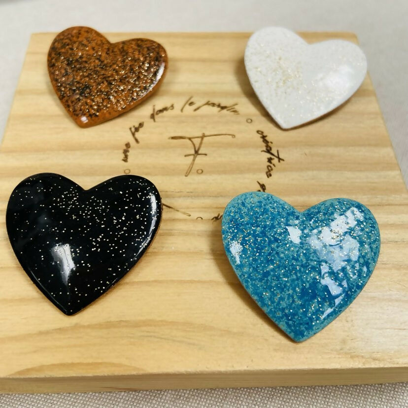 mix  4 broche coeur