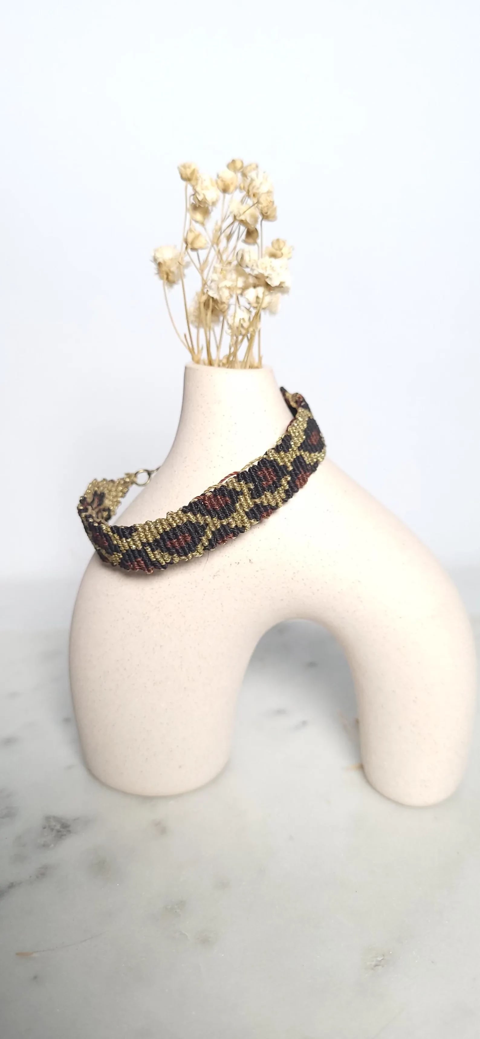 153 Bracelet leopart