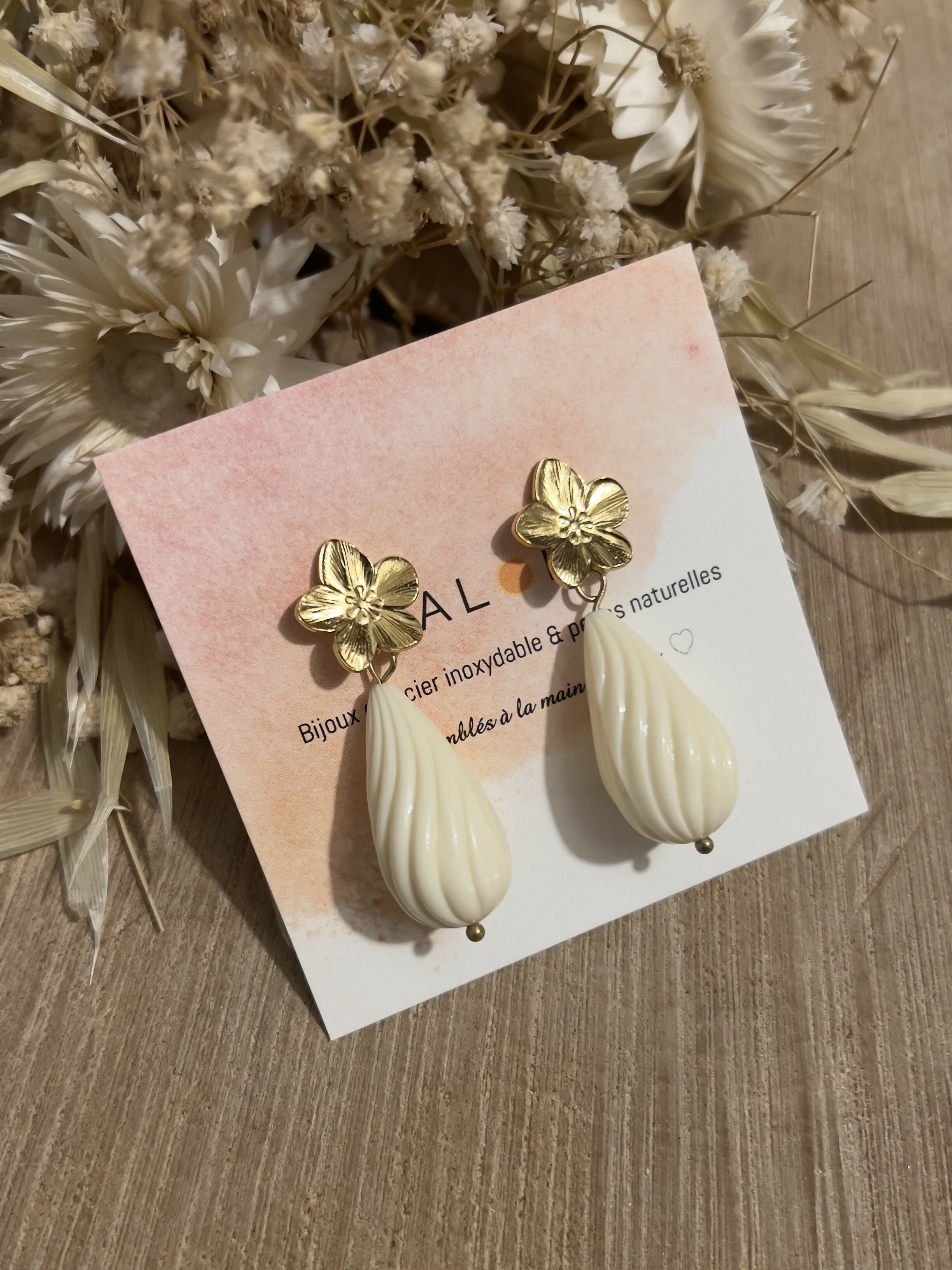 BO petites fleurs & goutte blanche