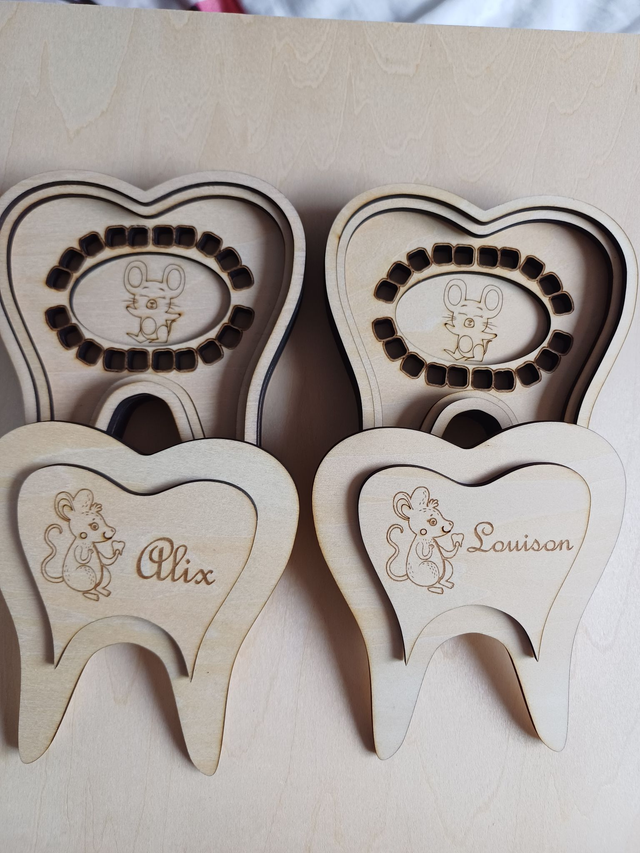 Boite a dents personnalisable