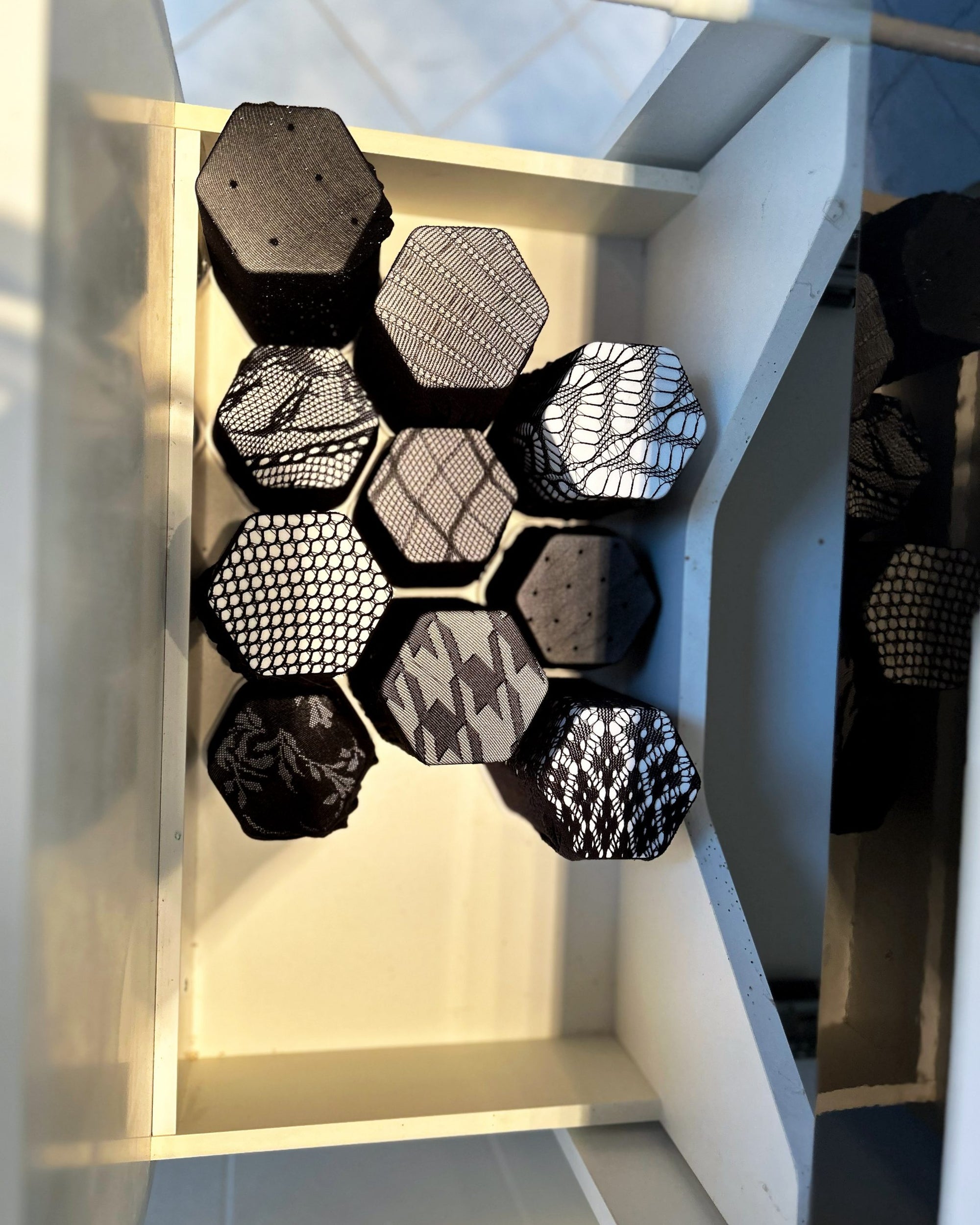 Coffret de 5 petits écrins Eleganteazy - vendu sans collant