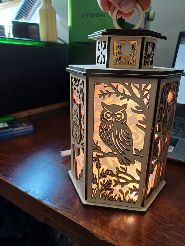Lanterne hibou