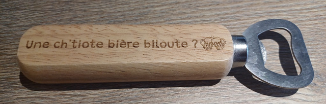 Decapsuleur personnalisable
