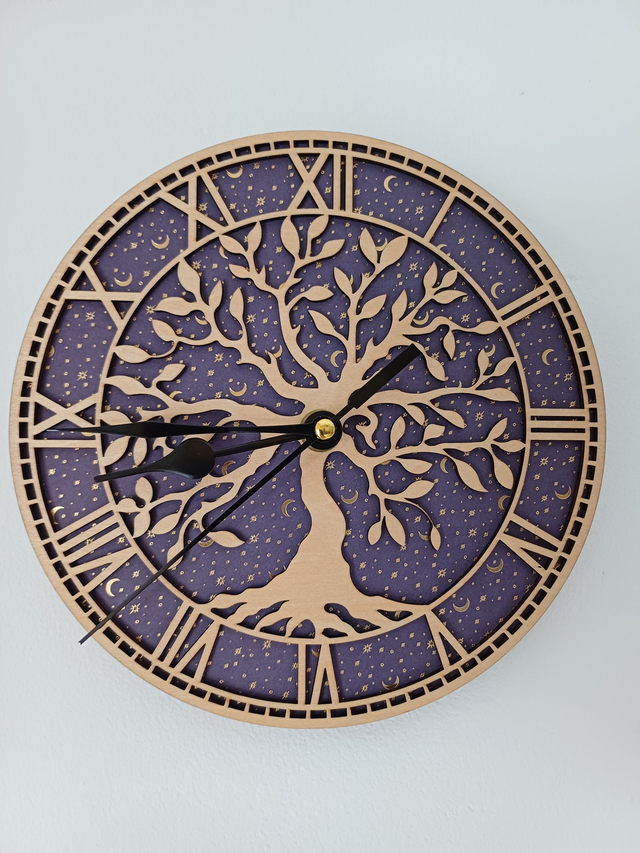 Horloge Arbre de vie