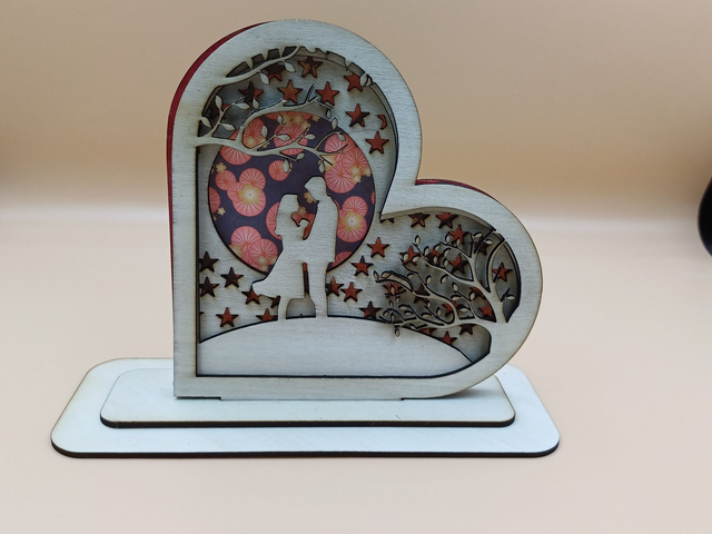 Cœur sur socle