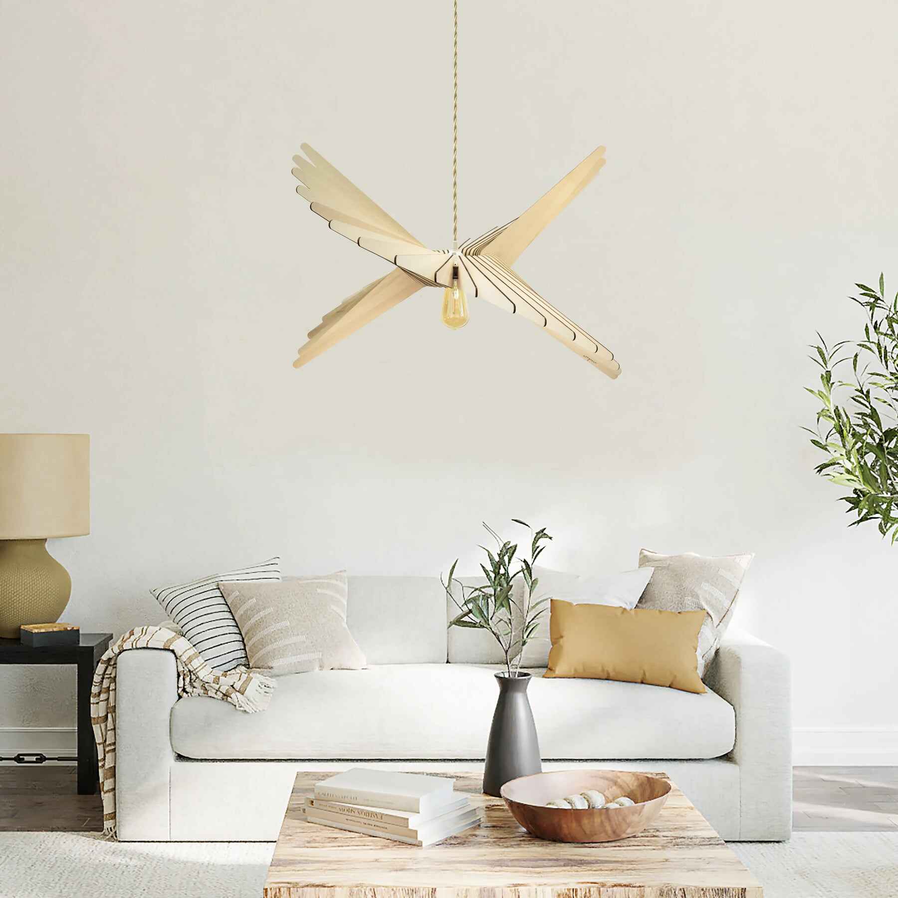 Albatros | Suspension - Atelier Loupiote | Lampes artisanales françaises