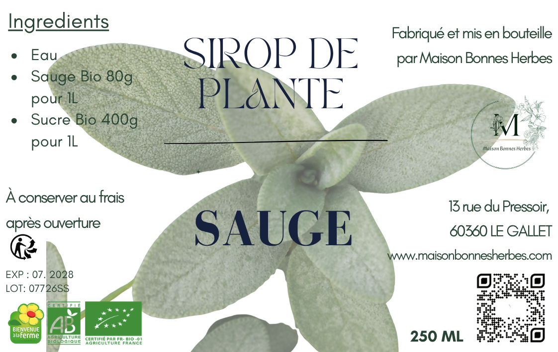 SIROP DE SAUGE