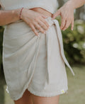 NATURAL COTTON SKIRT ~ BULAN