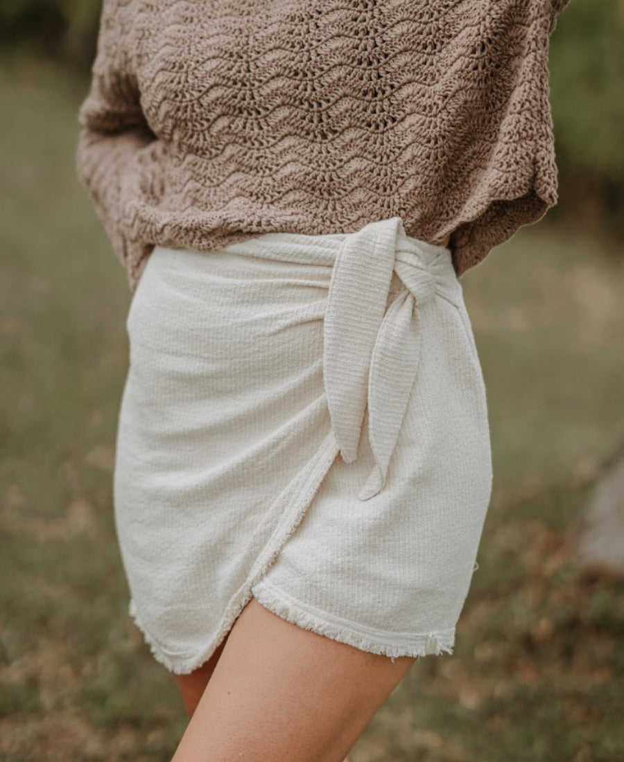 NATURAL COTTON SKIRT ~ BULAN