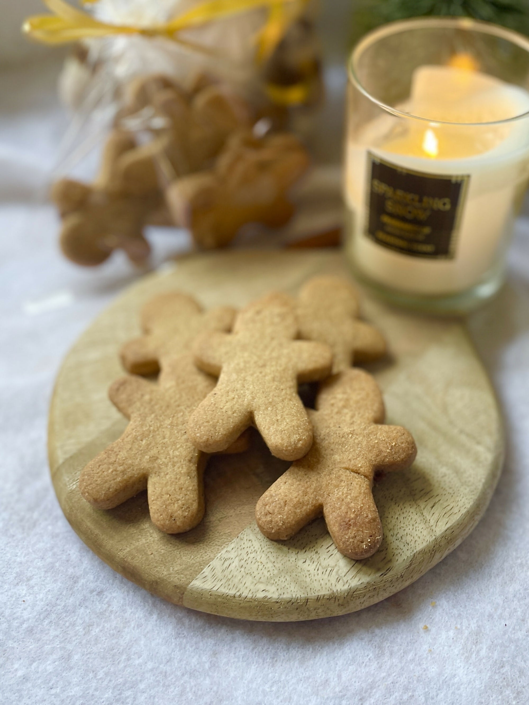 Sachet de 5 biscuits aux épices de Noël - Biscuits
