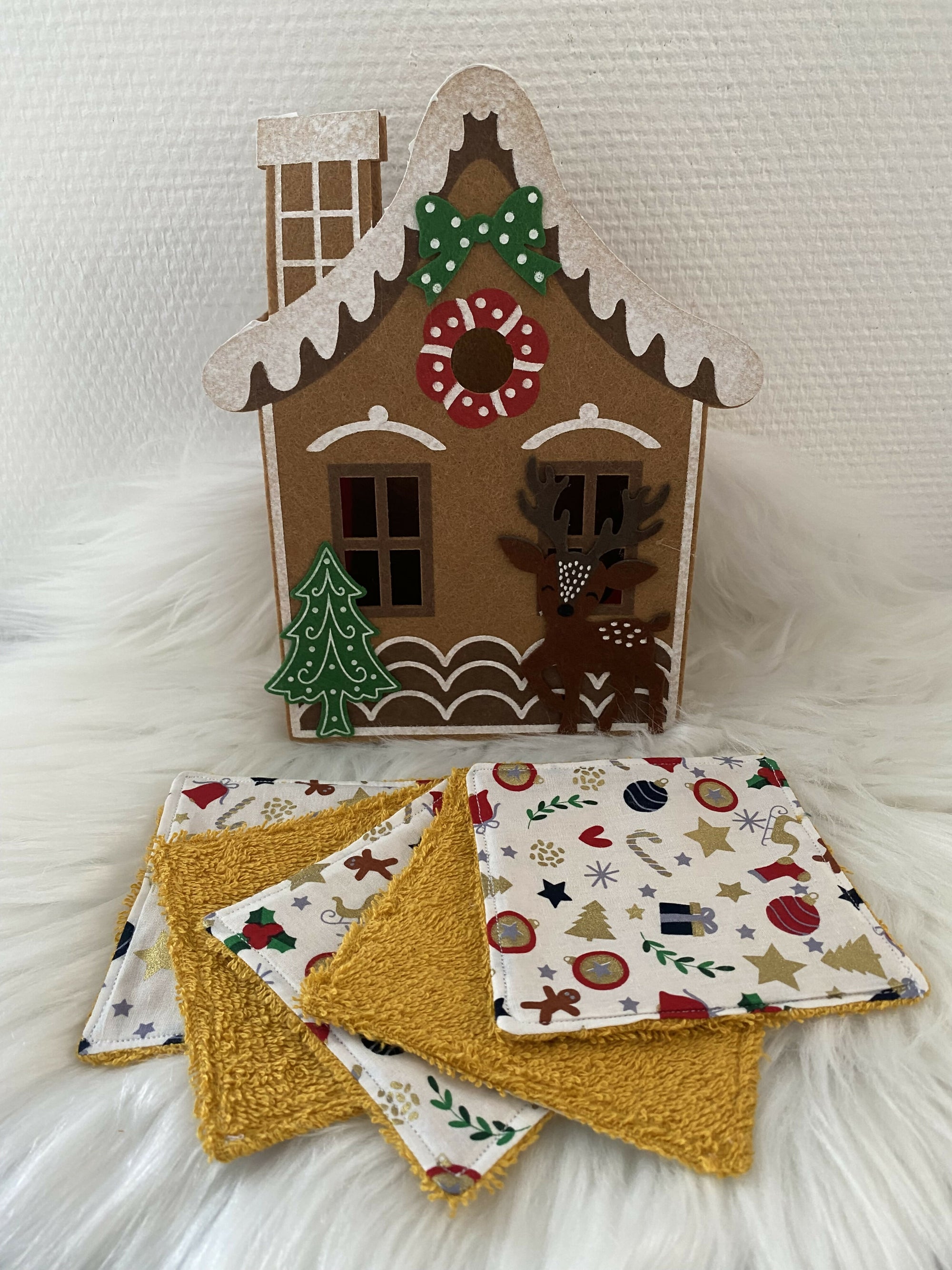 LINGETTES NOEL  DECO SAPIN 