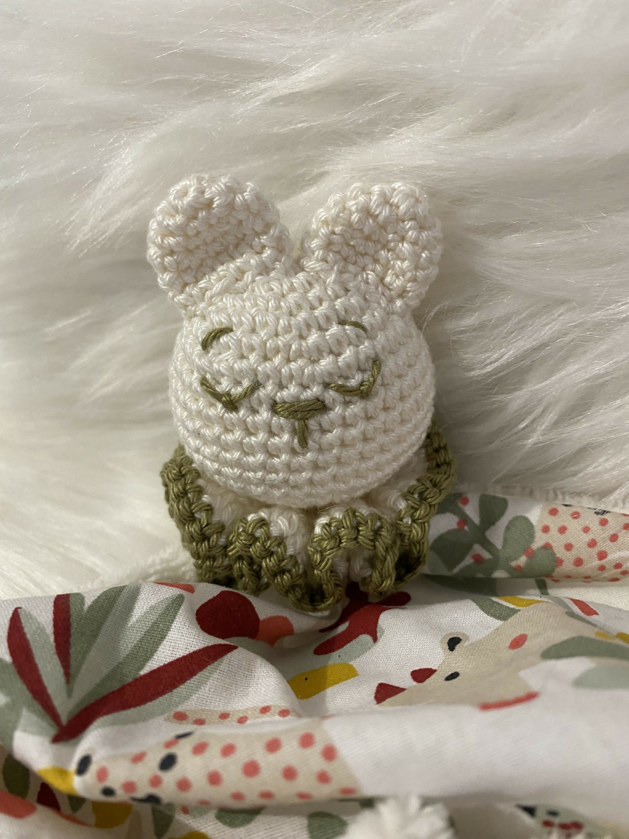 ourson beige vert olive 1