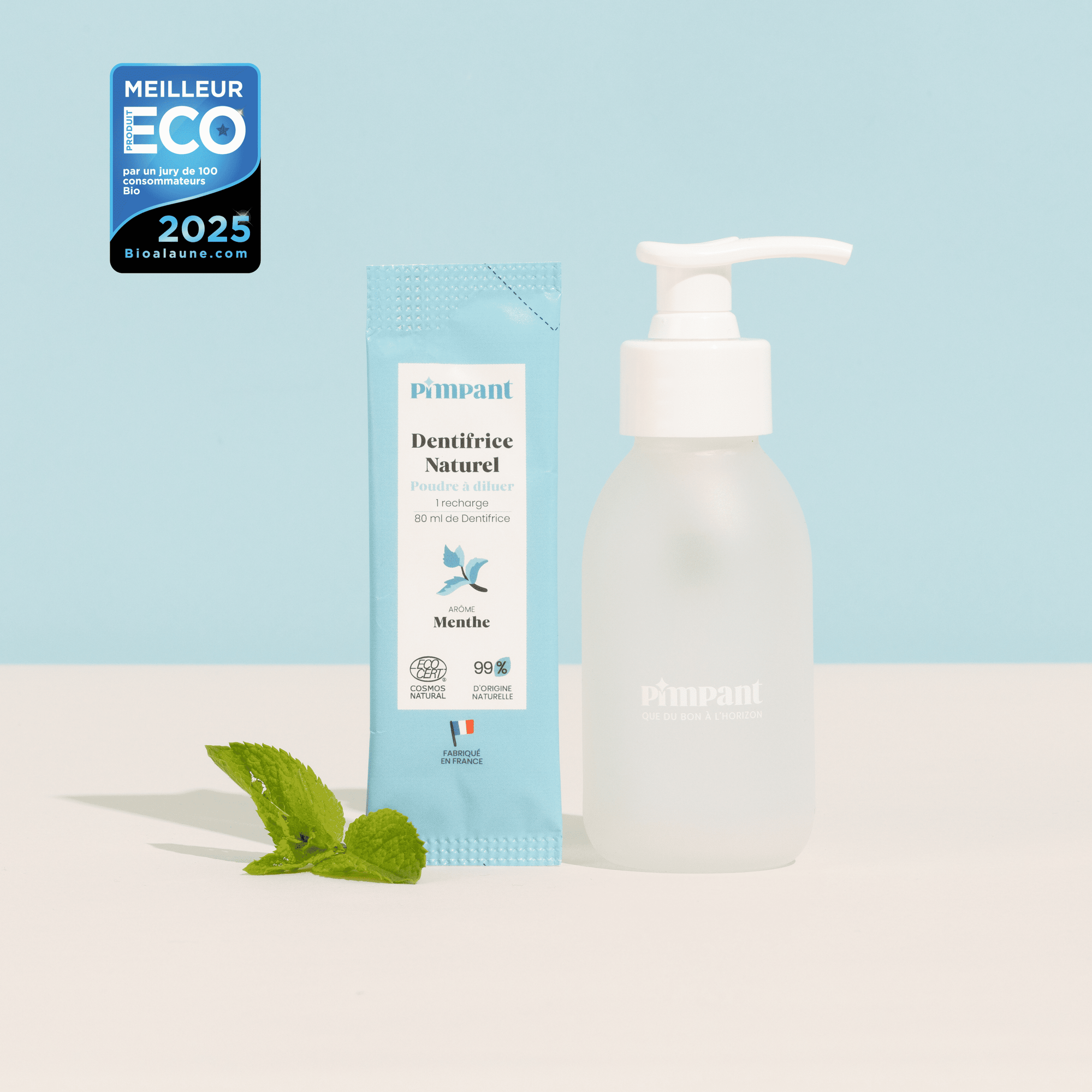 Dentifrice Rechargeable en Poudre à Diluer