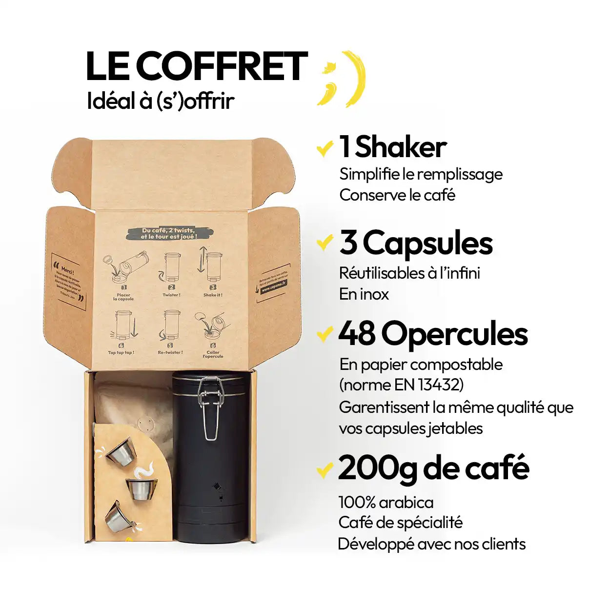 Coffret premium Nespresso®