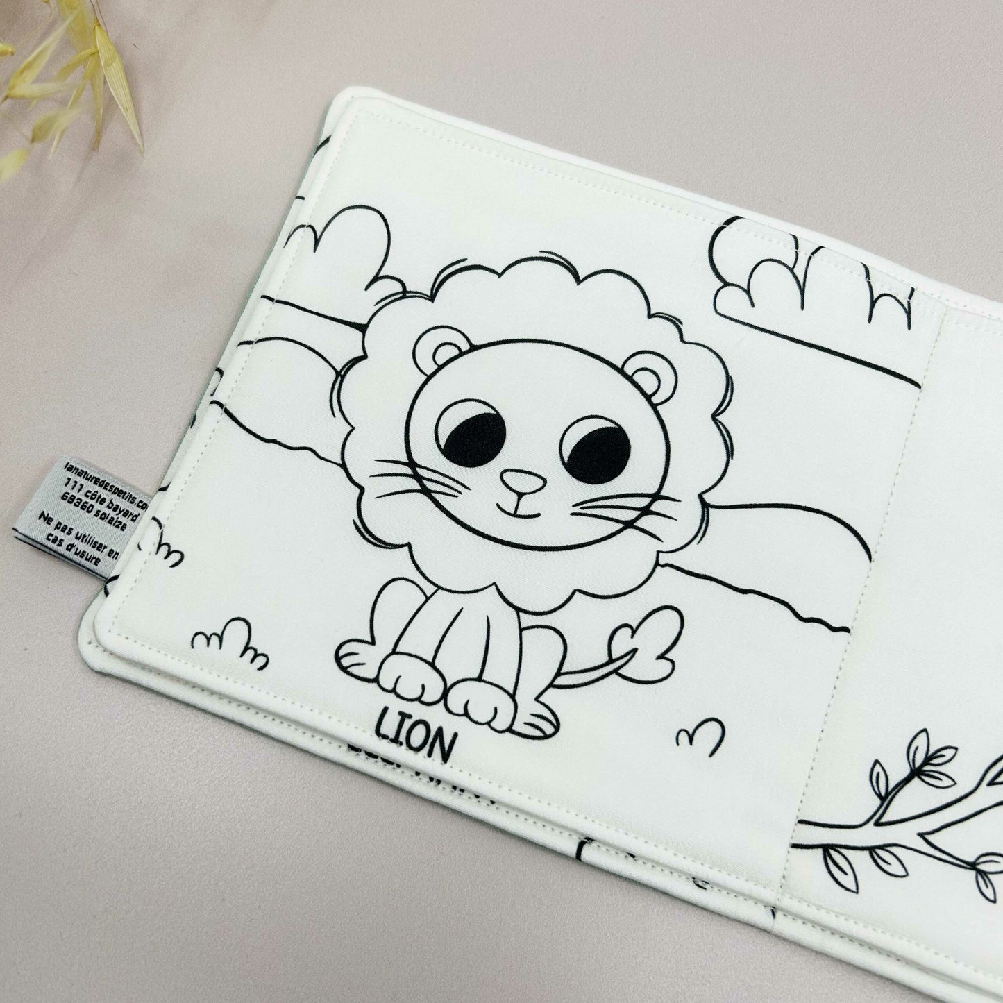 Livre de coloriage - animaux de la jungle - Pêche