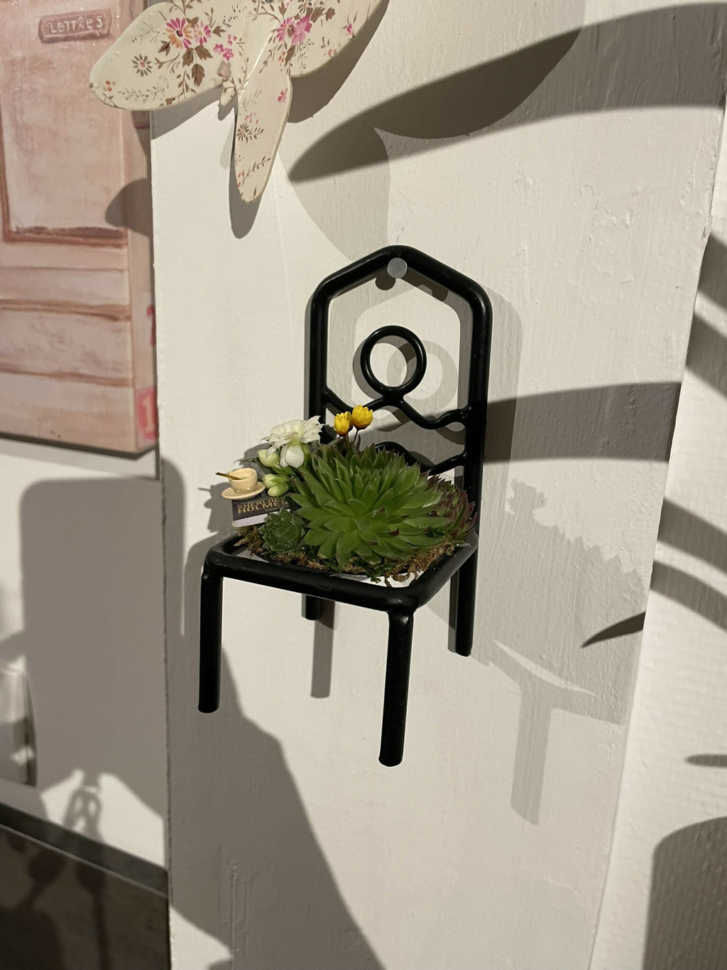 Mini chaise en métal