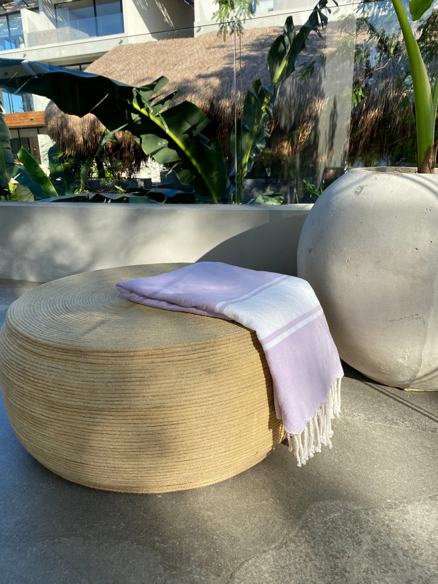 Luxurious Soft Beach Towel - Lilac - My Summer fan