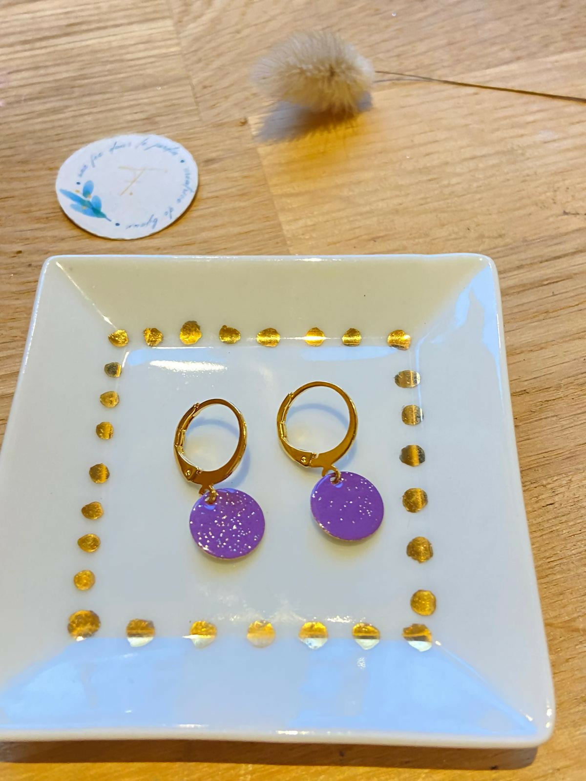 BO CAPUCINE  DORE LILAS