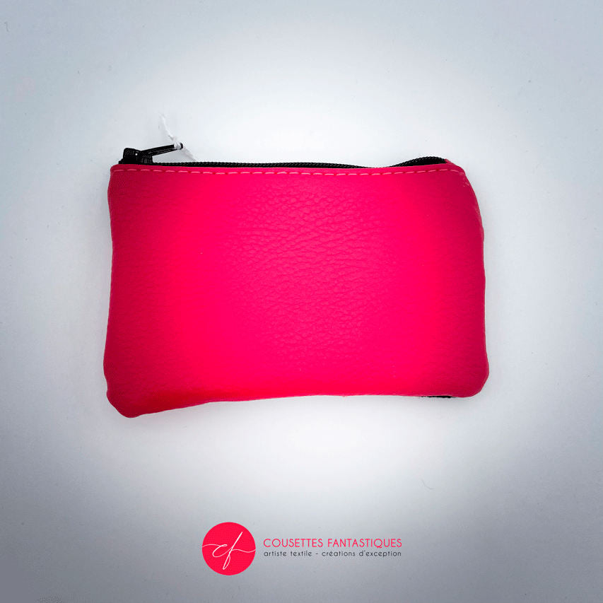 (Mini) Porte-monnaie - Zip Zip - “Octobre Rose”