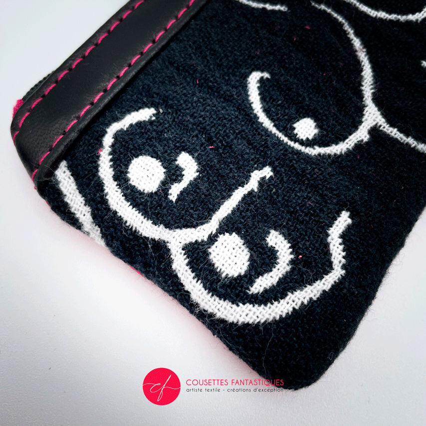 (Mini) Porte-monnaie - Zip Zip - “Octobre Rose”