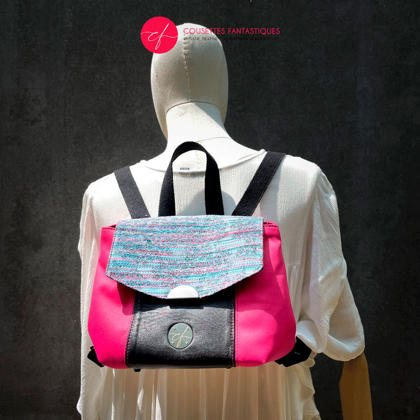 (Mini) Sac à dos - Ha Kao - “Static Flowers”