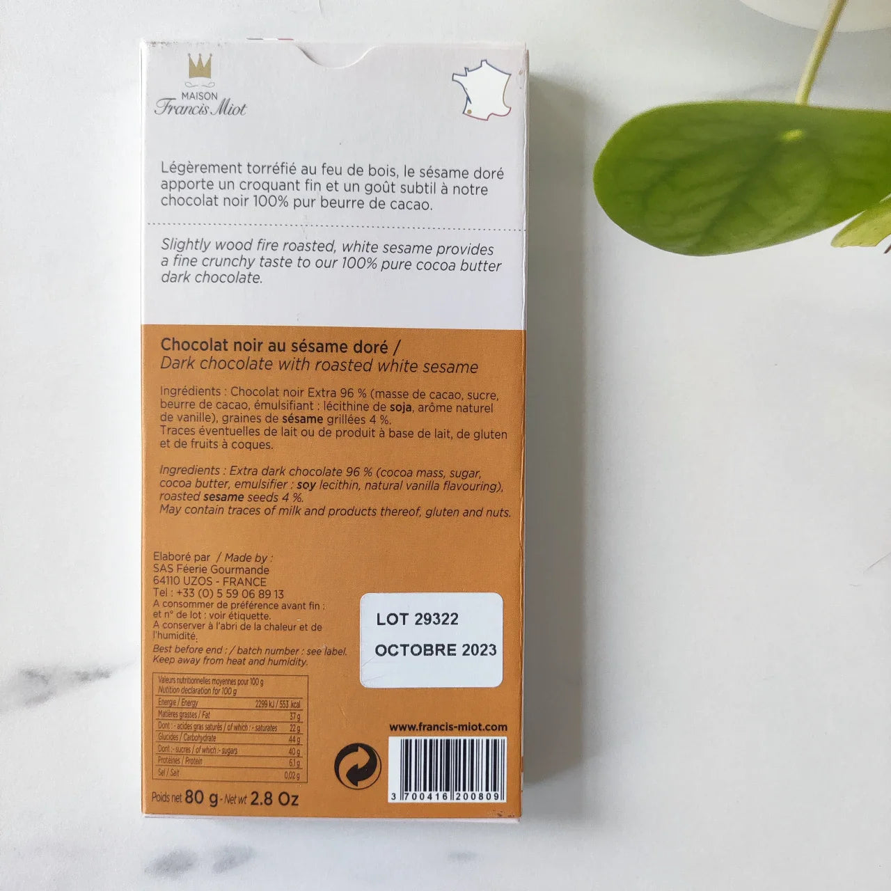 Coffret Chocolat Made in France