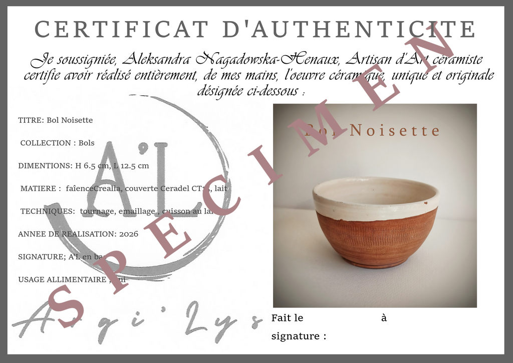 Bol Noisette