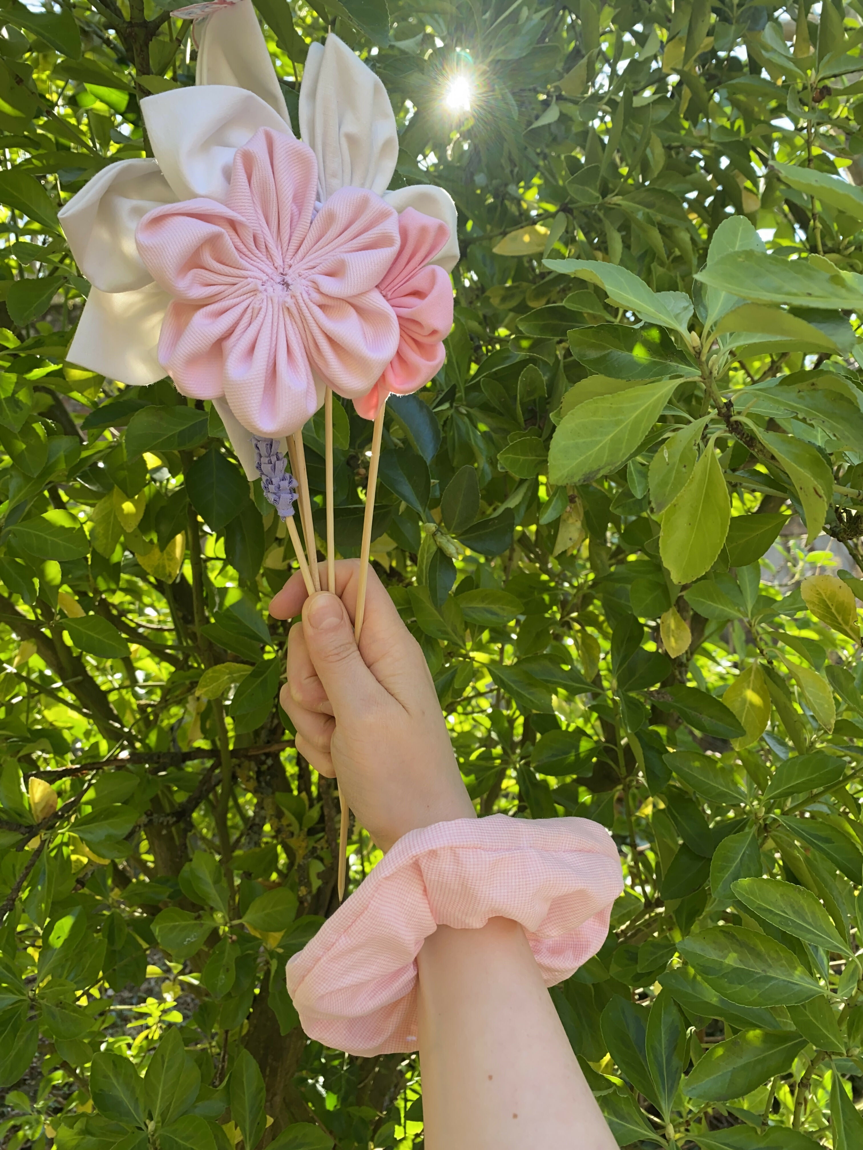 Chouchou Upcyclé- Passiflora