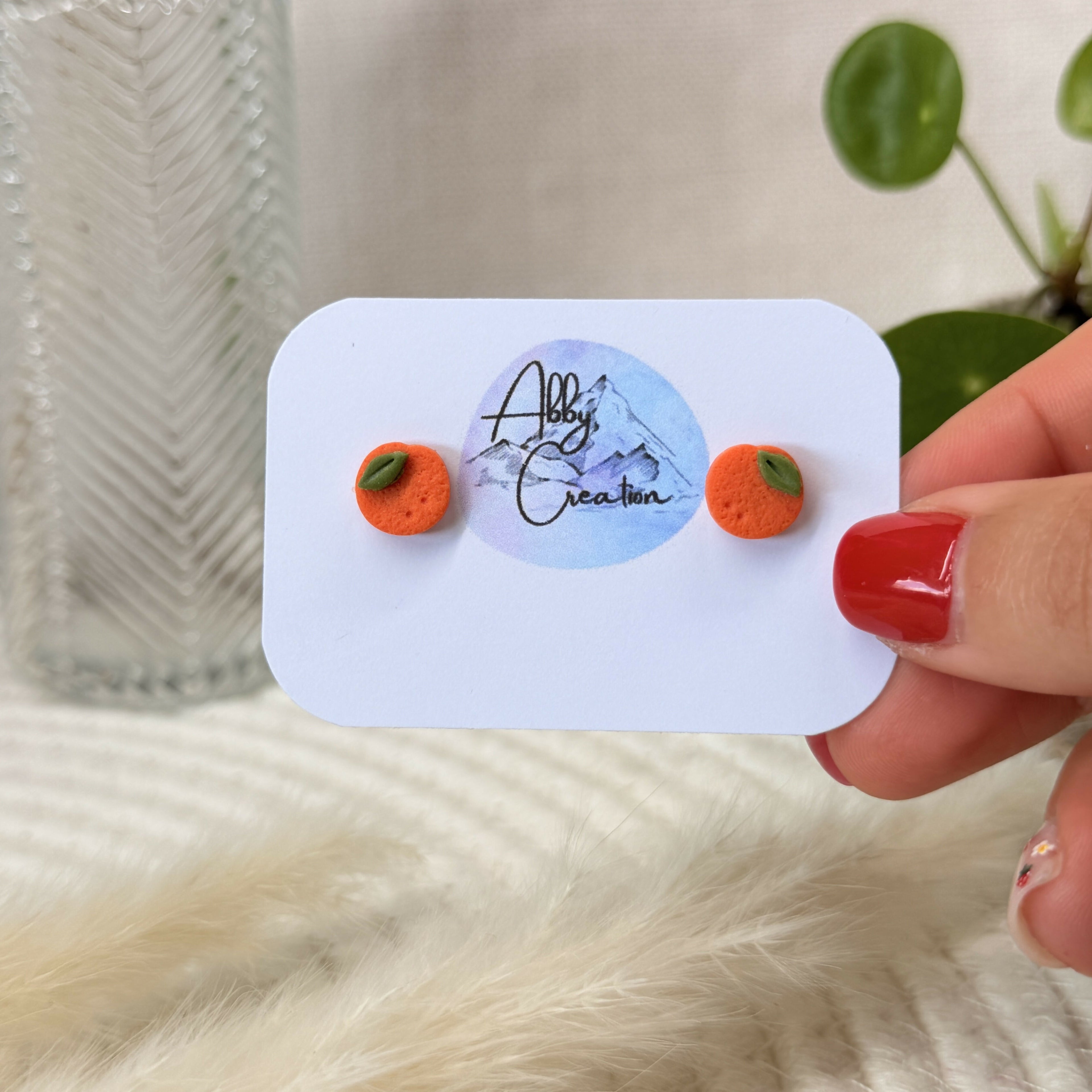 Boucles Puce Orange