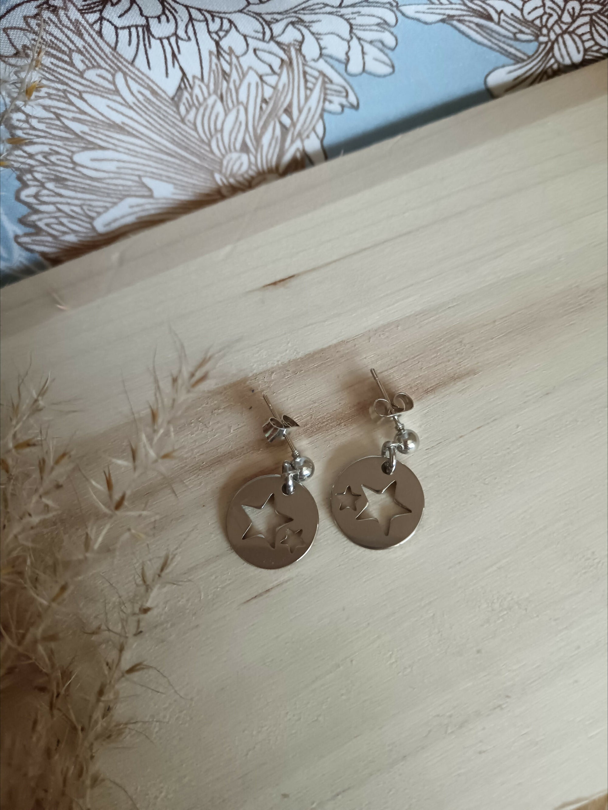 boucle ronde etoile