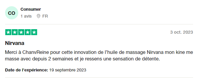 Huile de massage au cbd avis