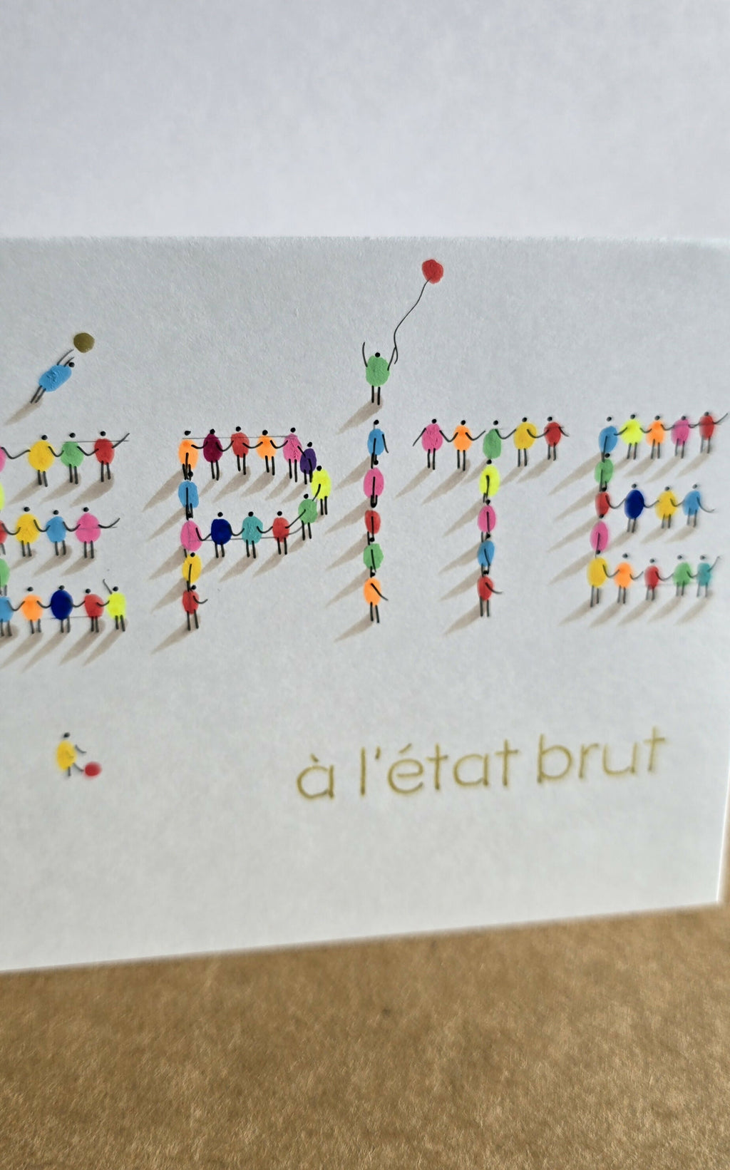 Carte Mots doux + Enveloppe Craft