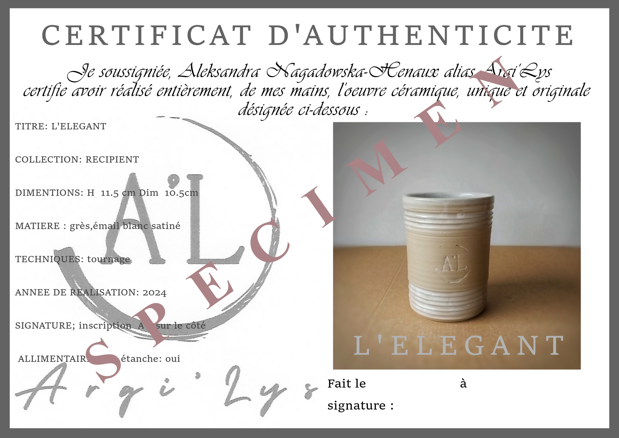 L'ELEGANT S