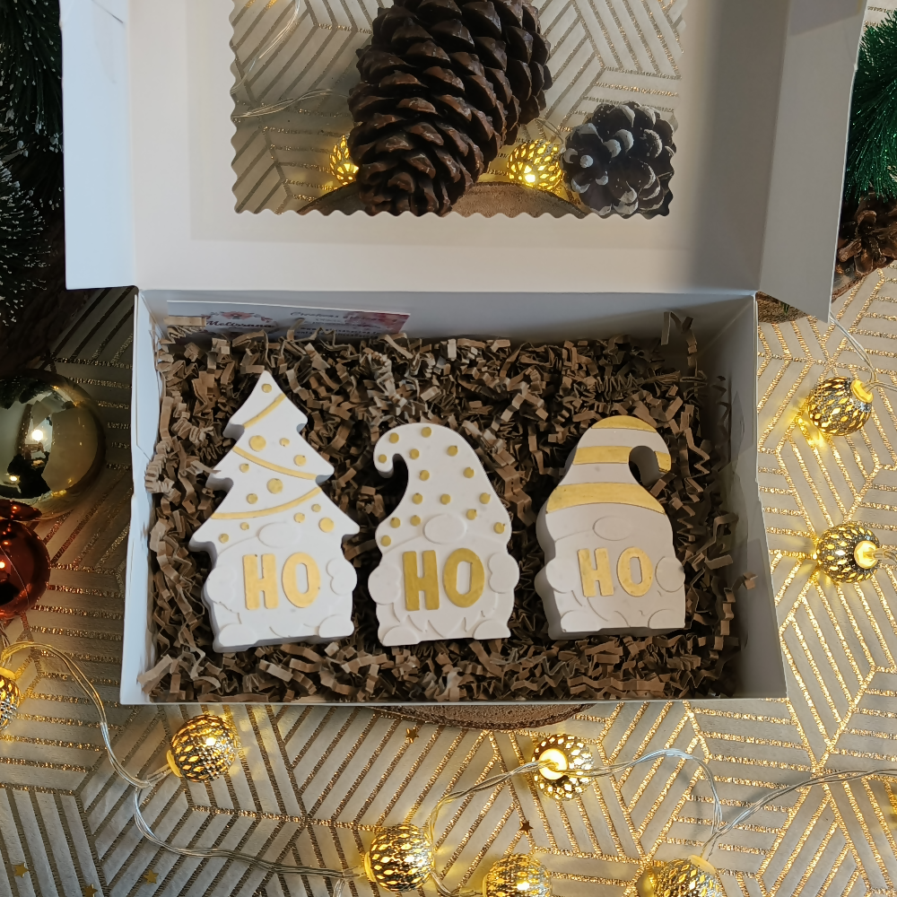 Coffret 3 figurines Ho Ho Ho !