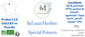 SEL AUX HERBES - SPECIAL POISSON