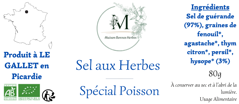 SEL AUX HERBES - SPECIAL POISSON