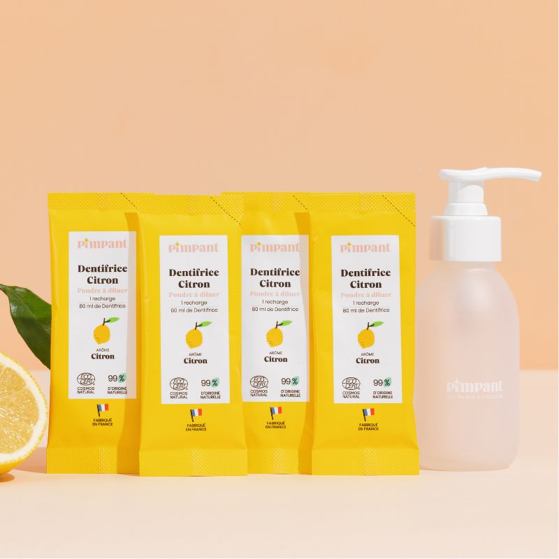 Lemon Toothpaste Pack