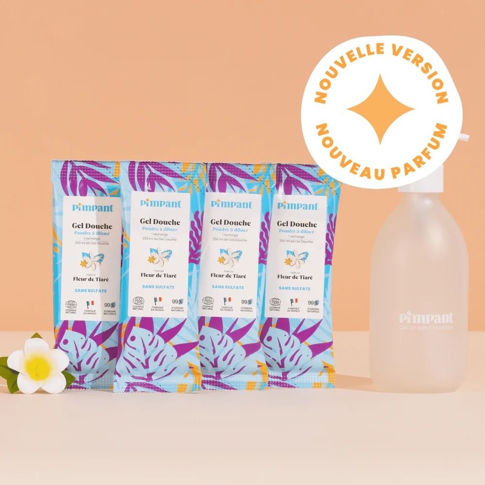 Shower Gel with Tiare Flower Scent Pack
