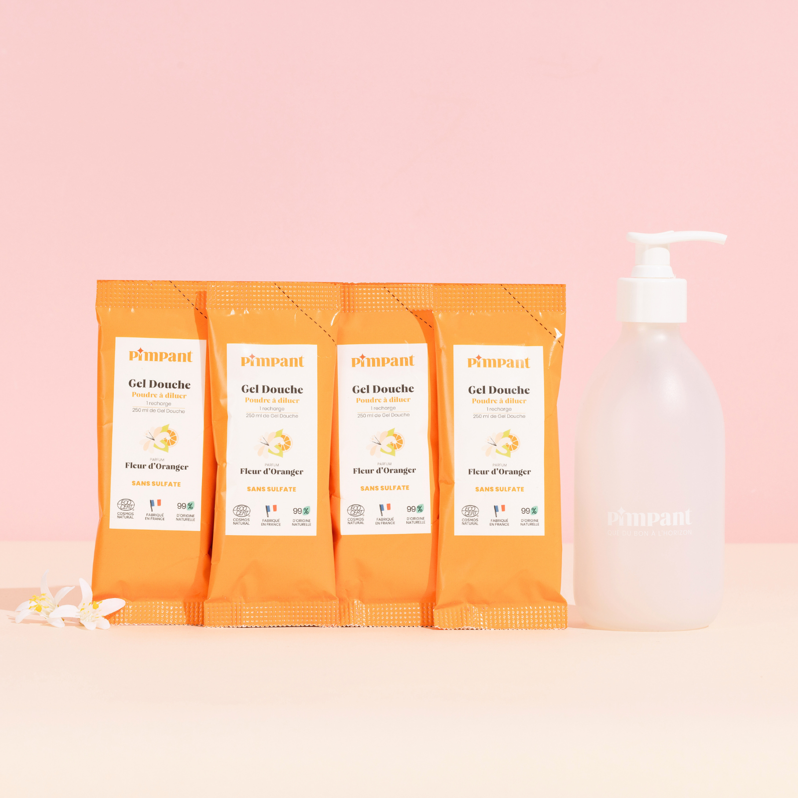 Pack Gel Douche Fleur d'Oranger