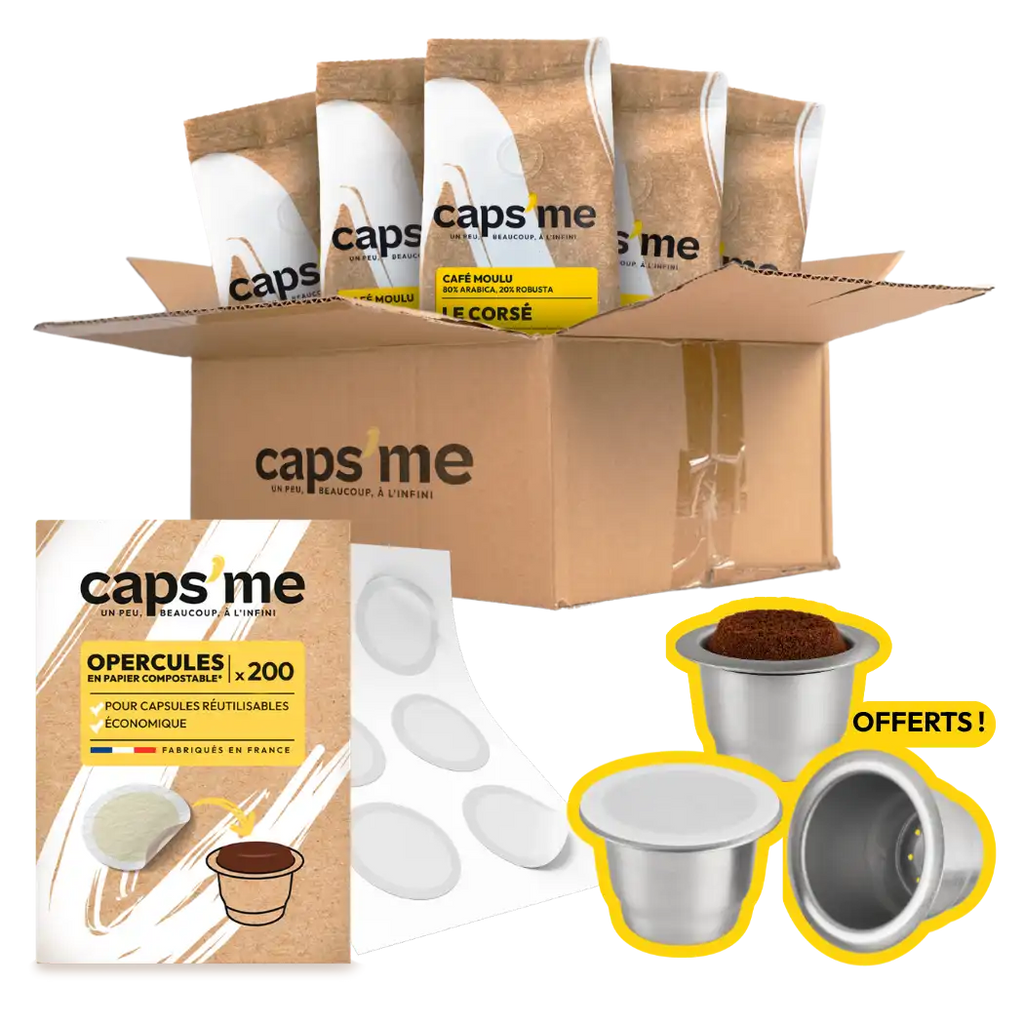 Recharges Caps'me compatibles Nespresso®