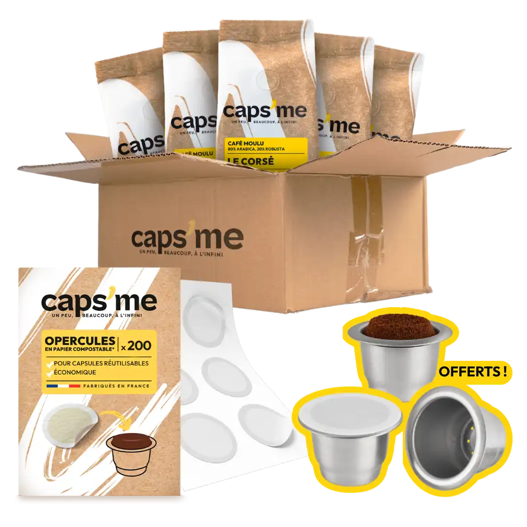 Recharges Caps'me compatibles Nespresso®