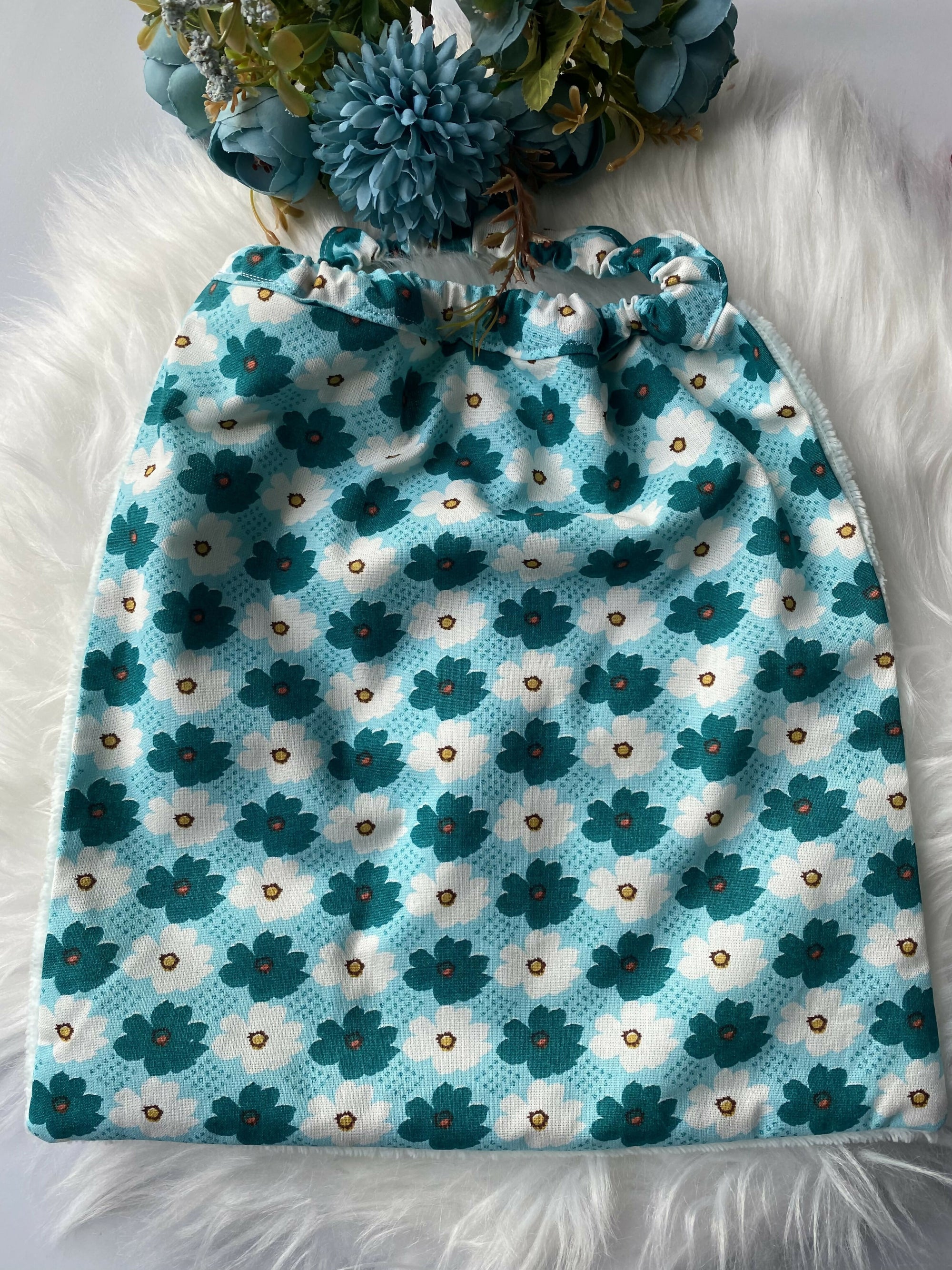 BAVOIR MATERNELLE  BLEU VINTAGE1