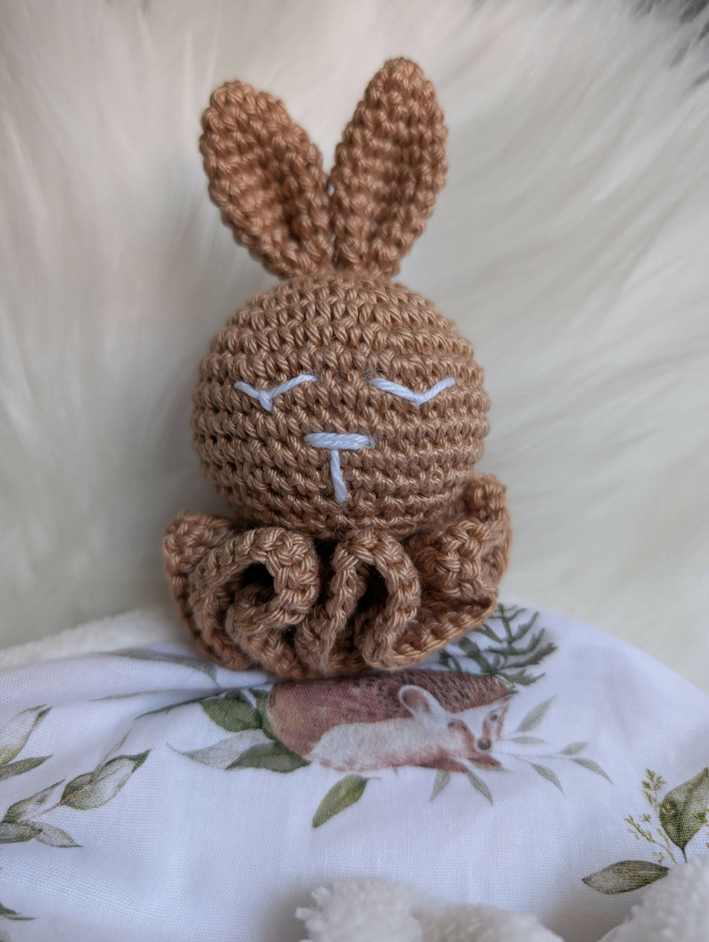 DOUDOU LAPIN FORET BEIGE