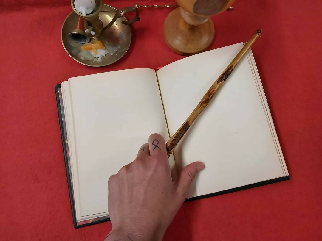 Grimoire / Livre d'or "Triquetra"