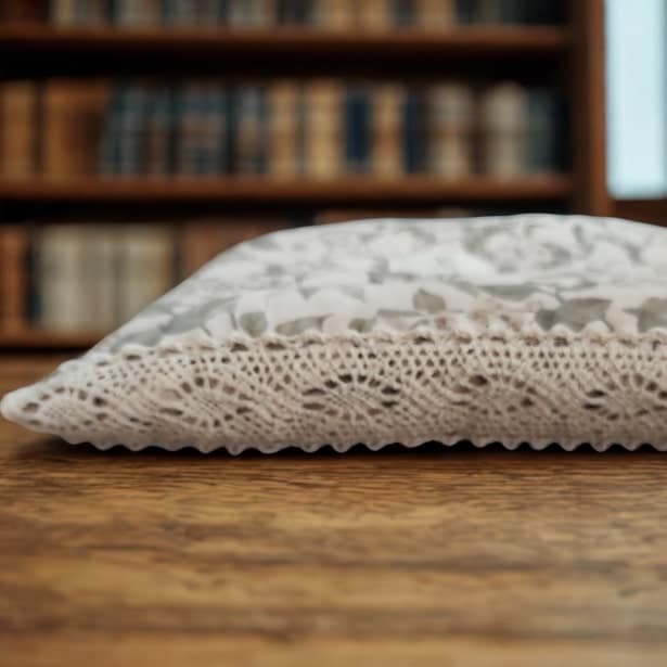 Romantic handmade book sleeve - Paperback size