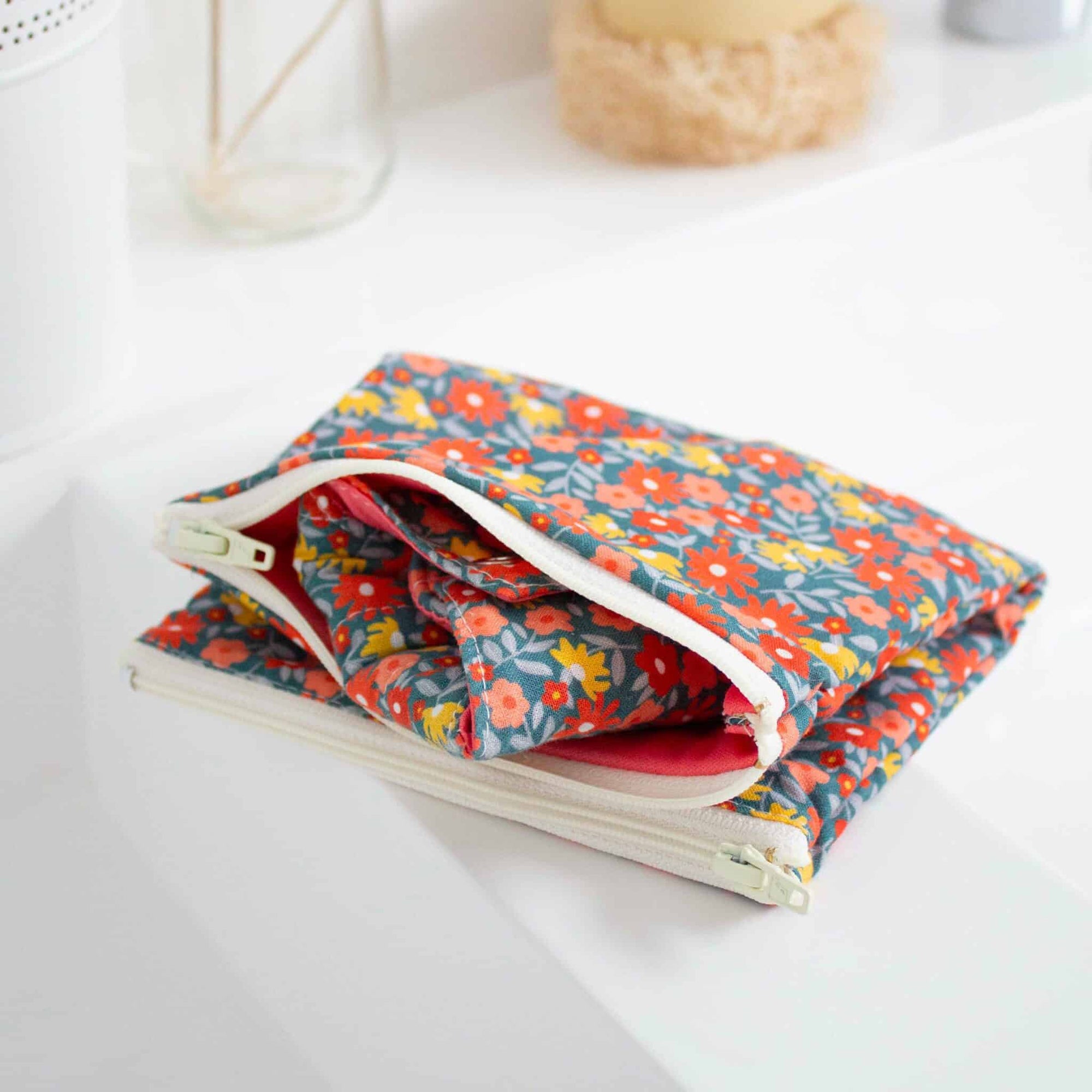 Pochette de transport pour protections hygiéniques