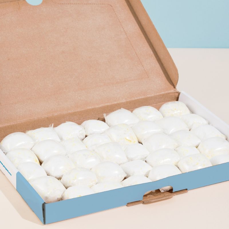 Boîte de lessive en dosettes poudre