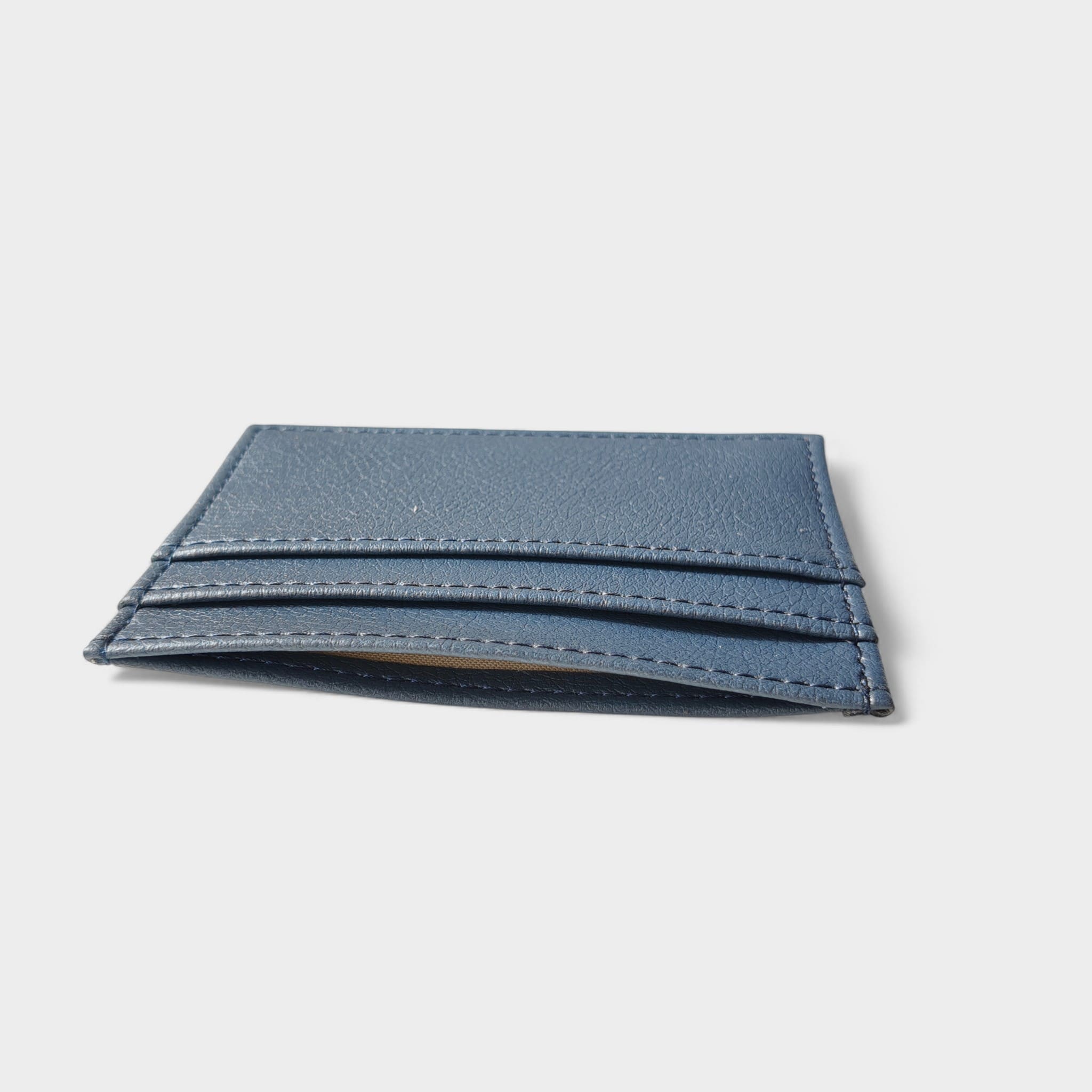 Vegan apple leather card holder