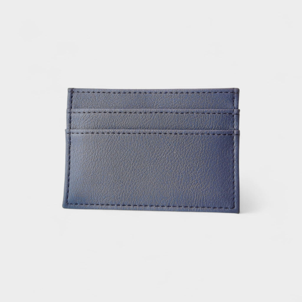 Vegan apple leather card holder
